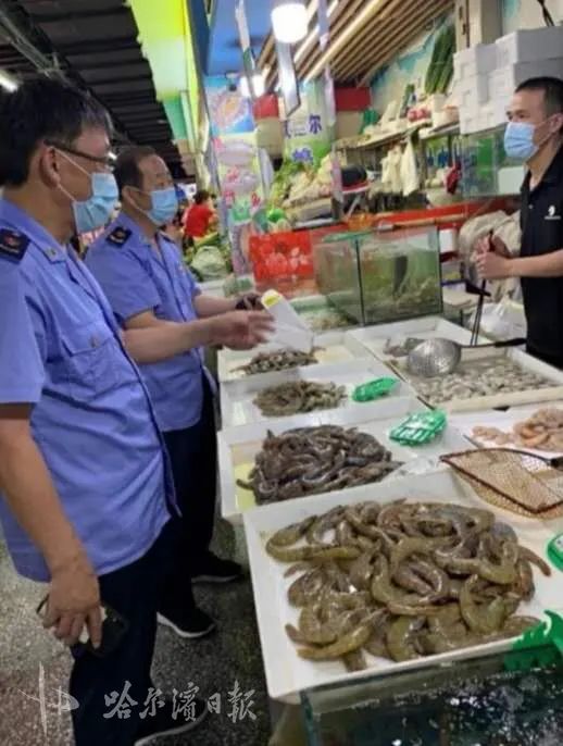 严防境外疫情输入 南岗区全面排查涉疫冻虾，百余冷链环节受检