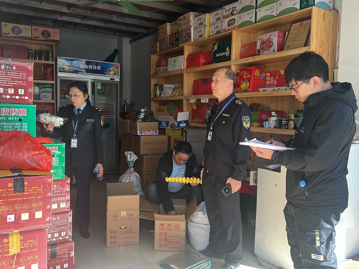 玉州区市场监督管理局 全面排查农副产品批发市场，筑牢食品销售安全防线